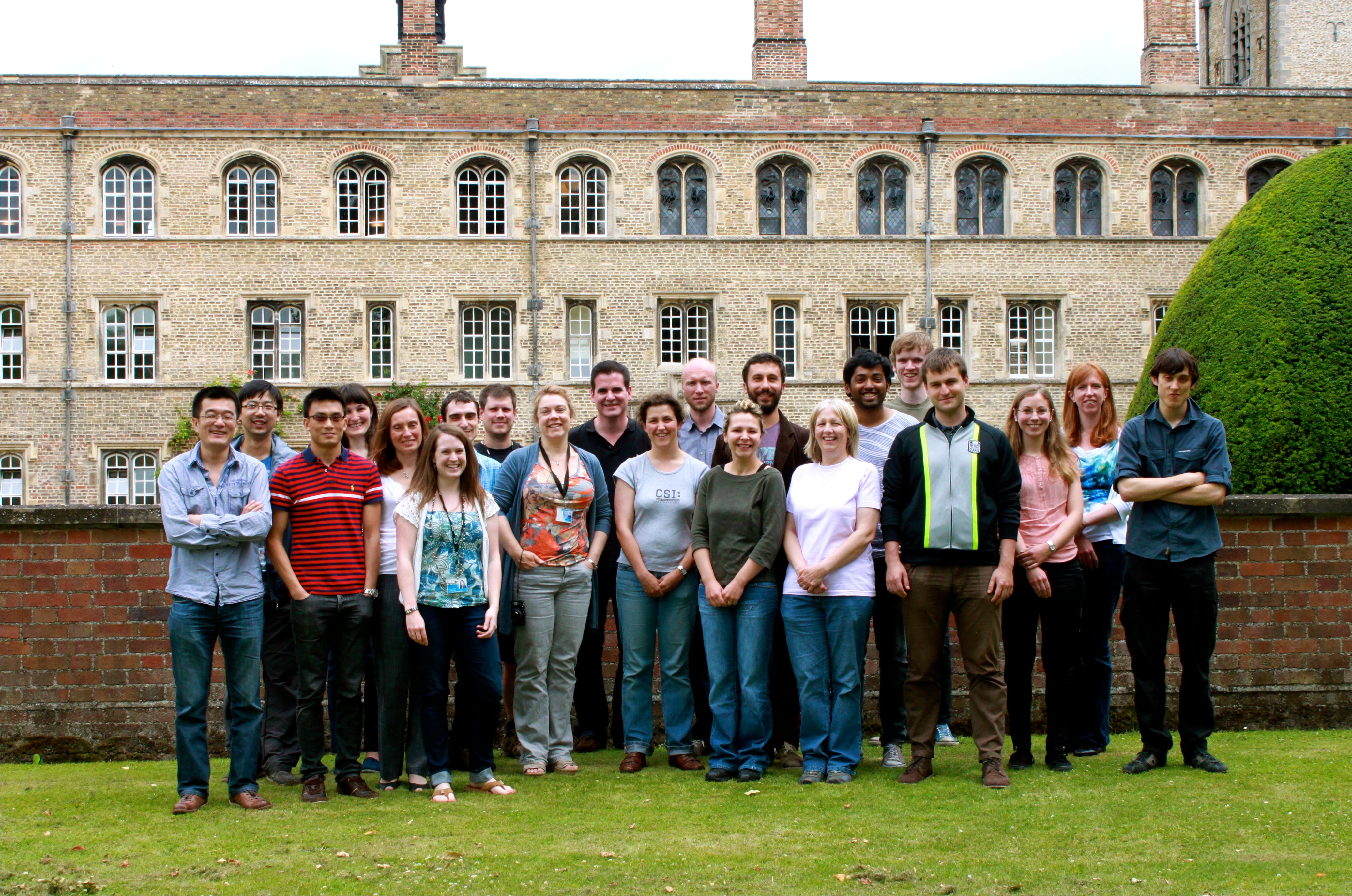 Cambridge Centre for Proteomics, Jesus College 2013